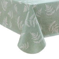 Liberecoo Vinyl Tablecloth Flannel Backed Stainresistant Table Cloth Waterproof Oilproof Wipeable Indooroutdoor Picnic Bbq An