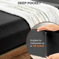 Freshculture Queen Fitted Sheet Only Hotel Quality Fitted Sheet Queen Size Ultra Soft Breathable Brushed Microfiber De