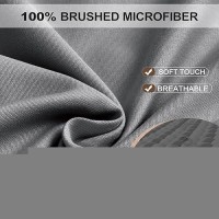 Freshculture King Fitted Sheet Only Hotel Quality Fitted Sheet King Size Ultra Soft Breathable Brushed Microfiber Deep