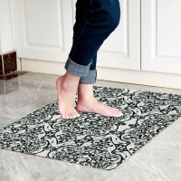 Cosilyt 110 Inch Ultra Thin 24 35 Large Front Door Mat Indoor Entrance Inside Non Slip Waterproof Rubber Kitchen Mat And