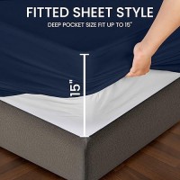 Utopia Bedding Premium Waterproof Mattress Protector Twin Size Viscose Made From Bamboo Mattress Cover Breathable Fitted Styl