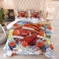 Tailor Shop Basketball Comforter Sets Kids Twin Bedding Size Basketball Bedding Sets For Boys Teens Sport Comforter Sets With 1