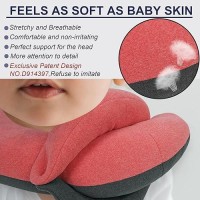 Buyue Kids Travel Pillows For Airplane 360 Head Support Sleeping Essentials For Boys Long Flight Skinfriendly Soft Neck Pillo