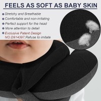 Buyue Kids Travel Pillows For Airplane 360 Head Support Sleeping Essentials For Boys Long Flight Skinfriendly Soft Neck Pillo