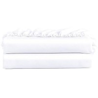 Freshculture Twin Fitted Sheet Only 2 Pack - Hotel Quality Fitted Sheet Twin Size - Ultra Soft & Breathable - Brushed Microfiber - Deep Pocket - Cooling Fitted Sheets For Twin Size Bed (White)