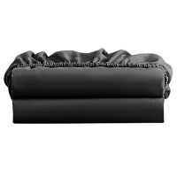 Freshculture King Fitted Sheet Only 2 Pack - Hotel Quality Fitted Sheet King Size - Ultra Soft & Breathable - Brushed Microfiber - Deep Pocket - Cooling Fitted Sheets For King Size Bed (Black)