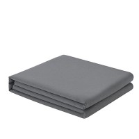 Freshculture Twin Flat Sheet - Hotel Quality Twin Flat Sheet Only - Brushed Microfiber Top Sheet - Ultra Soft & Breathable - Wrinkle-Free - Easy Care - Single Flat Sheet (Twin  Dark Grey)