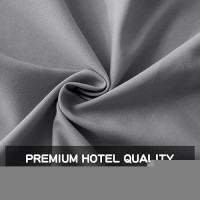 Freshculture Twin Flat Sheet - Hotel Quality Twin Flat Sheet Only - Brushed Microfiber Top Sheet - Ultra Soft & Breathable - Wrinkle-Free - Easy Care - Single Flat Sheet (Twin  Dark Grey)