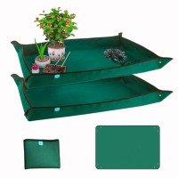 Plant Repotting Mat Thickened Waterproof Transplanting Mat Foldable Indoor Succulent Potting Mat Portable Gardening Mat For Indo