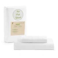 Lane Linen Twin Xl Fitted Sheet 100 Organic Cotton 2Piece Set 1 Fitted Sheet 1 Pillowcase Percale Weave Lightweight Sof