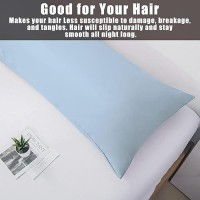 Body Cooling Pillow Cases Cover Bamboo Rayon Body Pillowcases With Zipper Closure Cool Breathable Pillow Case For Hot Sleepe