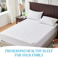 Bedlore Waterproof Mattress Protector Twin Xl Size Mattress Pad With Deep Pocket 618 Depth Soft Breathable Bed Mattress