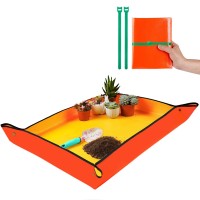 Large Repotting Mat For House Plants Transplanting And Potting Soil Mess Control Unique Gardening Gifts For Women Men Mom Bir