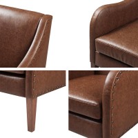 Ferguson Faux Leather Accent chair(D0102H5S3X6)