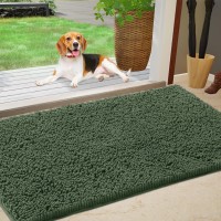 Im Home Durable Chenille Absorbent Outdoor Doormat 30 X 48 Muddy Washable Door Mats For Dog Non Slip Indoor Doormat Front I