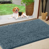 Im Home Durable Chenille Absorbent Outdoor Doormat 30 X 48 Muddy Washable Door Mats For Dog Non Slip Indoor Doormat Front I