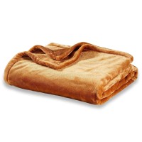 Berkshire Blanket Classic Velvetloft Solid Throw Blanket Lightweight Soft Fuzzy Plush Throw Blanket For Bed And Couch Buttersc