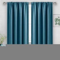 Jiuzhen Blackout Curtains For Bedroom Thermal Insulated Room Darkening Noise Reducing 60 X 84 Inch Length Curtains For Living