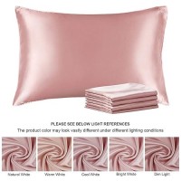 Bedelite Satin Pillowcase For Hair And Skin Super Soft Similar To Silk Pillow Cases 4 Pack With Envelope Closure Cooling Pillo