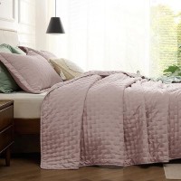 Bedsure Quilt Queen Size Soft Ultrasonic Fullqueen Quilt Bedding Set Clover Bedspread Queen Size Lightweight Bedding Cove