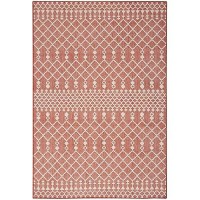 Nourison Positano Indooroutdoor Terracotta 4 X 6 Area Rug Easy Cleaning Non Shedding Bed Room Living Room Dining Room