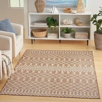 Nourison Positano Indooroutdoor Jute 5 X 7 Area Rug Easy Cleaning Non Shedding Bed Room Living Room Dining Room Deck B