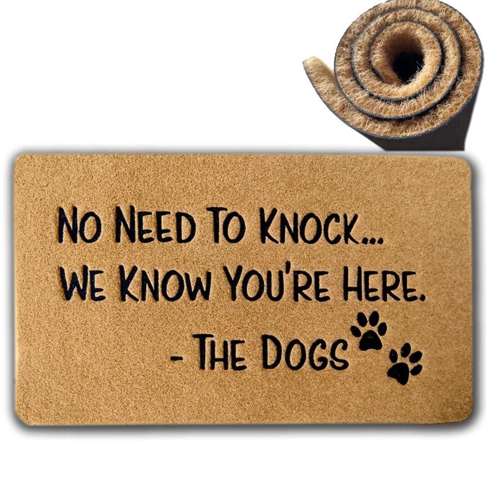 Accssoey Funny Doormat Welcome Coir Mats Outdoor Bedroom Entrance Door Mat Absorbent Mat Antislip Weaving Embroidery Door Mat