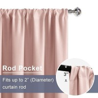 Jiuzhen 80 Inch Length Door Curtains For Doorway Privacy Insulated Blackout Curtains With Tiebacks Rod Pocket Room Divider Curta