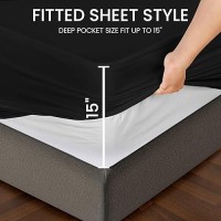 Utopia Bedding Premium Waterproof Mattress Protector Full Size Viscose Made From Bamboo Mattress Cover Breathable Fitted Styl