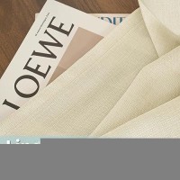 Lamit Natural Linen Curtains For Bedroom 84 Inch Faux Linen Textured Light Filtering Privacy Drapes Grommet Wide Panels For Far