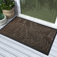 Yimobra Sturdy Door Mat Heavy Duty Front Welcome Mats For Home Entrance Outdoor Indoor Doormat For Outside Back Patio Floor En