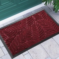 Yimobra Door Mats Outdoor Indoor Easy Clean Outside Doormats For Outdoor Entrance Home Entry Mat Patio Waterpoor Rubber Door M