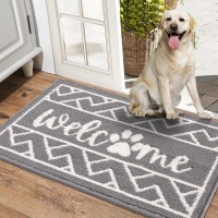 Findosom Front Door Mat 48 X 32 Welcome Door Mat Indoor Entrance Super Absorbent Dog Door Mats For Home Office Apartment G