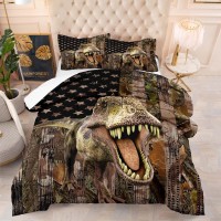 Tailor Shop Dinosaur Boys Comforter Sets Full Size Dinosaur Bedding Sets For Kids Teens Camo Comforter Sets American Flag Comfor