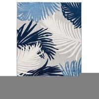 Rugshop Lucca Contemporary Floral Indoor/Outdoor Area Rug 3'3