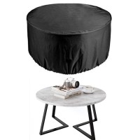 Knhuos Round Patio Table Covers, 34