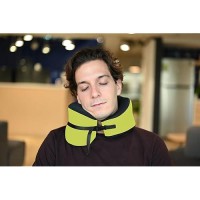 Cushion Lab Travel Pillow Awardwinning Patented Ergonomic Design For Chin Neck Support Memory Foam Neck Pillow Compact Airp