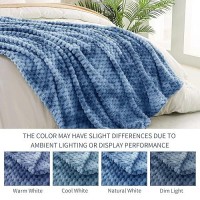 Exclusivo Mezcla Extra Large Soft Fleece Throw Blanket 50X70 Inches 3D Clouds Stylish Jacquard Throw Blanket For Couch Cozy So