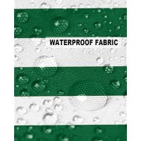 Outdoor Waterproof Pillow Covers For Patio Furniture Merry Christmas Decorative Throw Pillow Cover Green And White Stripes Pillo