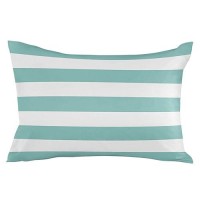 Lumbar Throw Pillow Covers 12X20 Outdoor Waterproof Pillow Covers For Patio Furniture Solid Striped Decorative Throw Pillow Cove