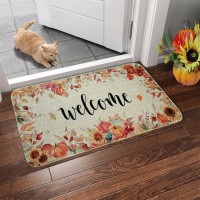 Voanos Fall Welcome Door Mat