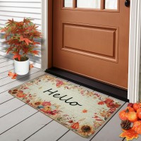 Voanos Fall Hello Door Mat