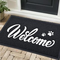 Thenv Door Mat Welcome Outdoorindoor Heavy Duty Non Slip Doormat For Front Door Entance Outside Door Mats For Home Entry Flo