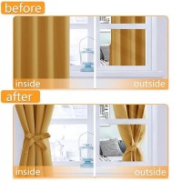 Hiasan Blackout Curtains For Bedroom Thermal Insulated Light Blocking Window Curtains For Living Roomkids Room 2 Drape Pan