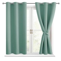 Hiasan Blackout Curtains For Bedroom Thermal Insulated Energy Saving Window Curtains For Living Room 2 Drape Panels Sewn Wi