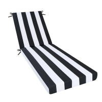 Idee-Home Chaise Lounge Cushions Outdoor  Lounge Chair Cushions Outdoor Lounge Cushions For Outdoor Furniture Weather And Stain Resistant Patio For Lawn Pool