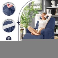 Taococo Oversized Recliner Chair Covers 1 Seater Streach Recliner Covers Soft Couch Protector Furniture Protector Covers With E