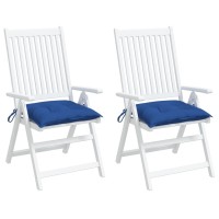 vidaXL Blue Chair Cushions Outdoor Seat Pads 2 pcs 157x157x28 Oxford Fabric PP Hollow Fiber Filling