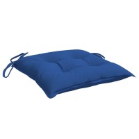 vidaXL Outdoor Chair Cushions 2 pcs 197x197x28 in Blue Oxford Polyester Fabric with PP Hollow Fiber Filling