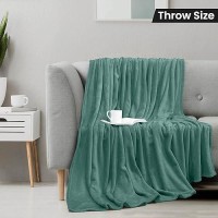 Utopia Bedding Celadon Fleece Blanket Throw Size Lightweight Fuzzy Soft Antistatic Microfiber Bed Blanket 60X50 Inch